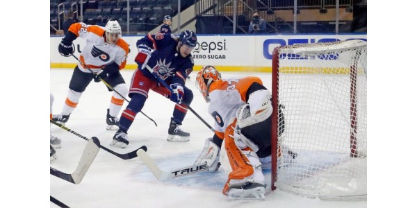 New York Rangers versloeg Philadelphia Flyers met 9-0 in deze ronde